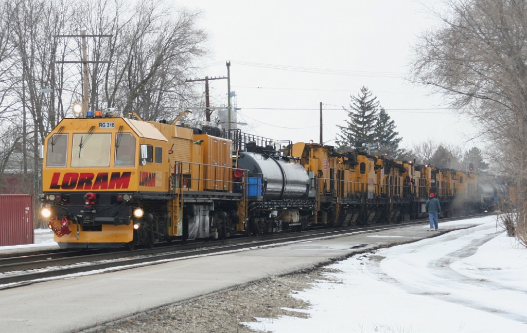 Loram Railgrinder RG318 